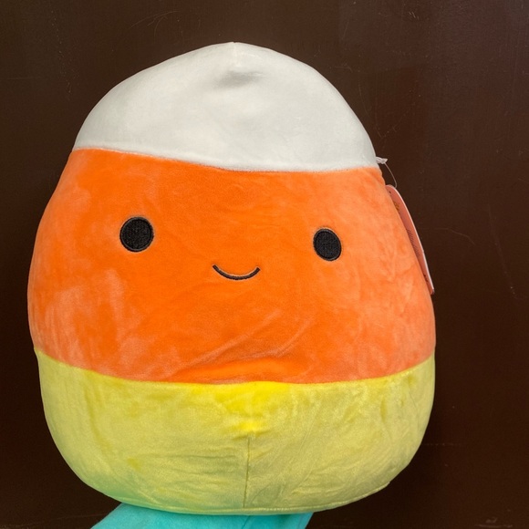 New Squishmallow Halloween, Large 16” RARE limited edition Candy Corn “Cannon”. - Picture 2 of 5